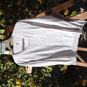 Adrienne Vittadini Heather Taupe Pull-Over Sweater L